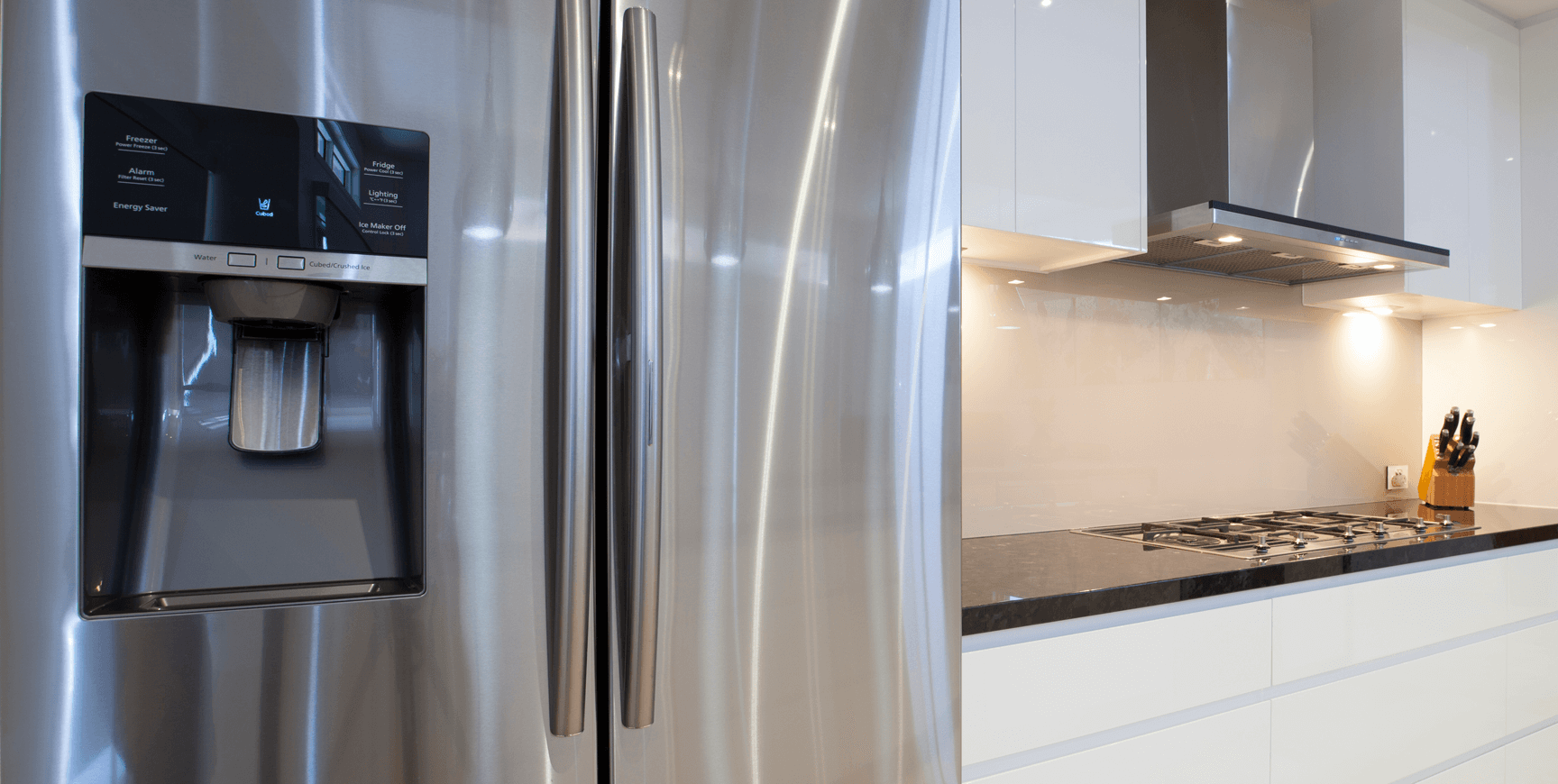 Refrigerator in Modern Kitchen